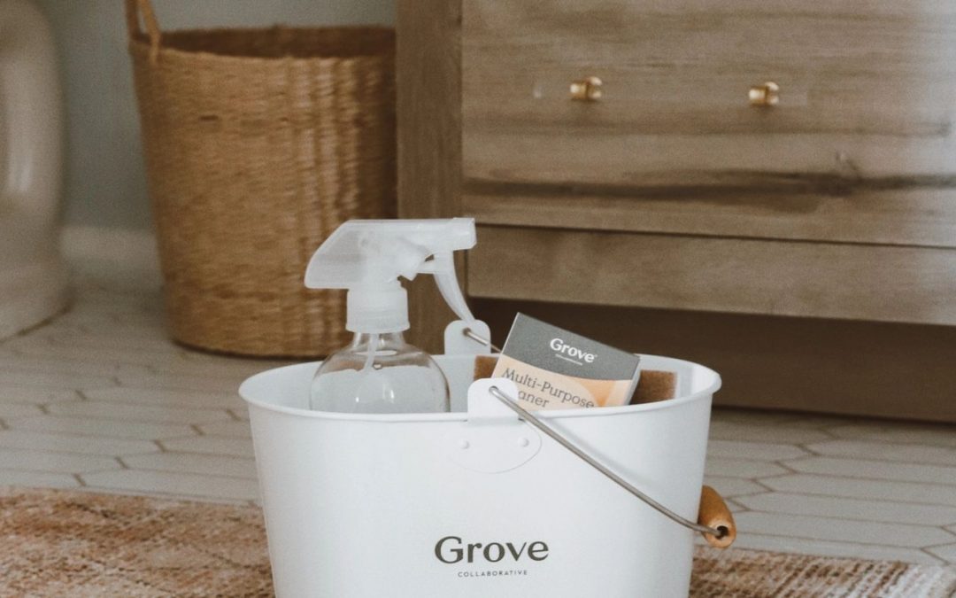 How I clean my painted floor with grove collaborative!